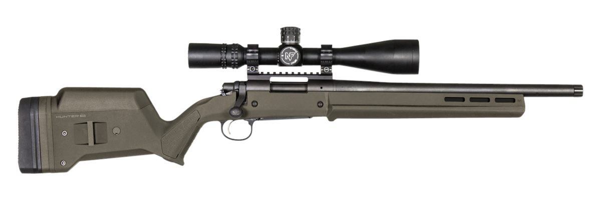 Magpul MAG495-ODG Hunter 700 Stock Fixed with Aluminum Bedding Adjustable C view 2