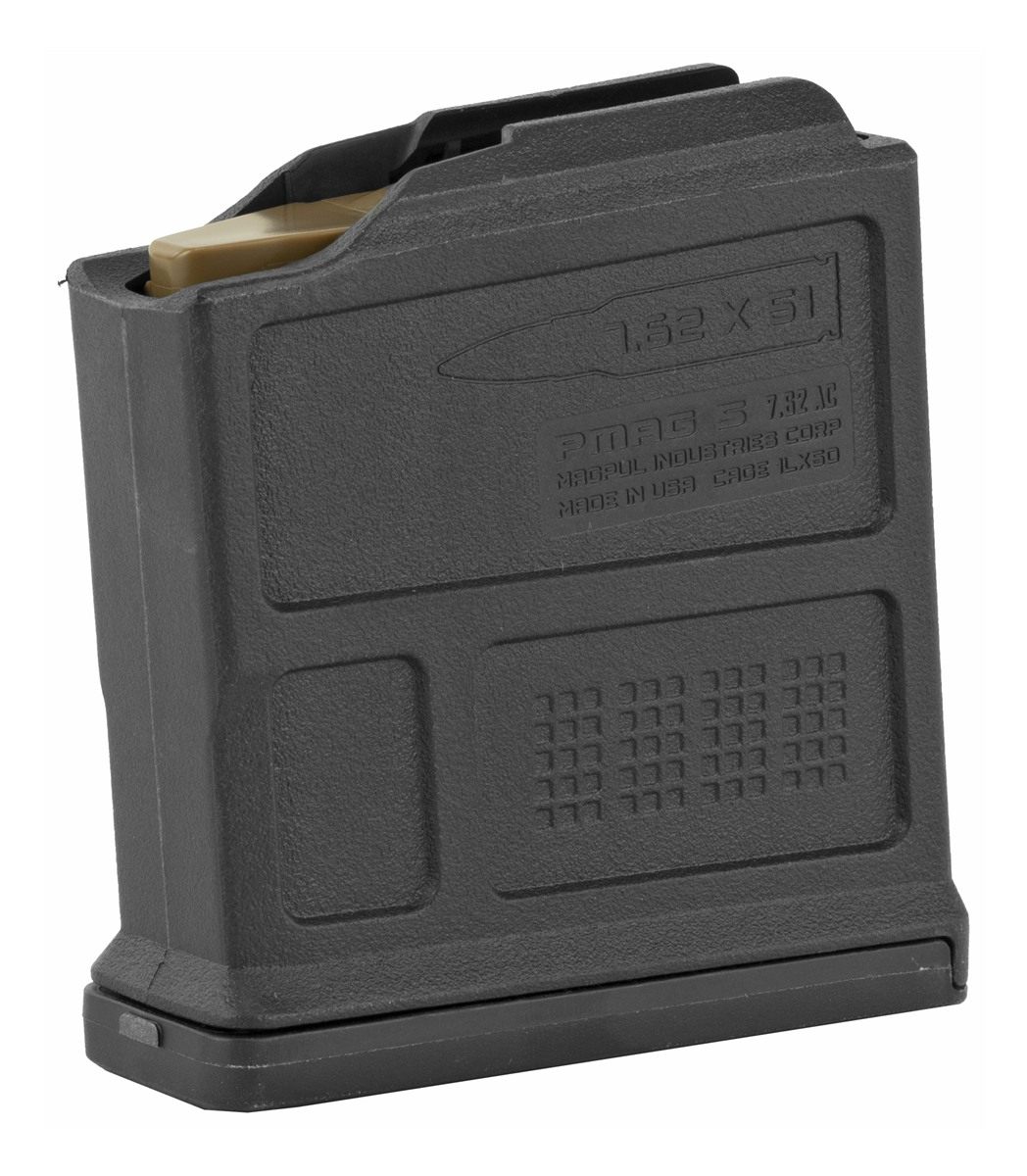 Magpul MAG549BLK PMAG Black AICS 5rd 6.5 Creedmoor/308 Win/7mm-08 Rem/260 R