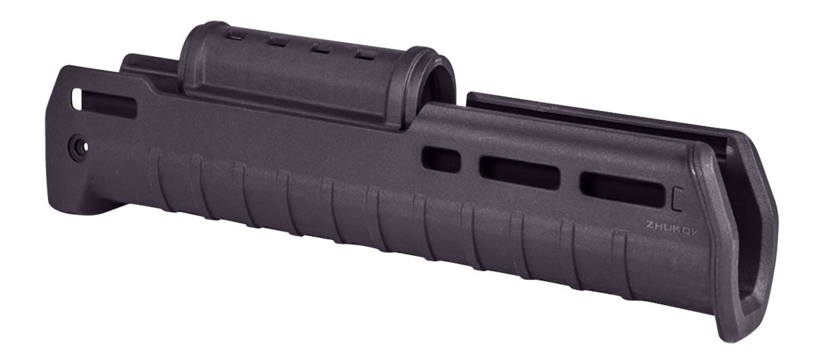 Magpul MAG586-PLM Zhukov Handguard made of Polymer with Plum Finish 11.70in