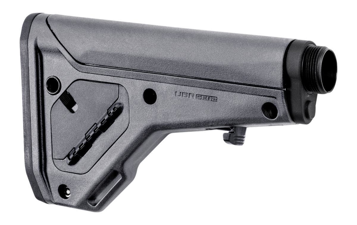 Magpul MAG482-GRY UBR Gen2 Stock Collapsible Stealth Gray Synthetic for AR