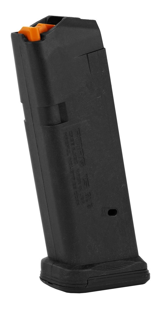 Magpul MAG550BLK PMAG GL9 15rd 9mm Luger Compatible w/Glock 19 Black Polyme view 2