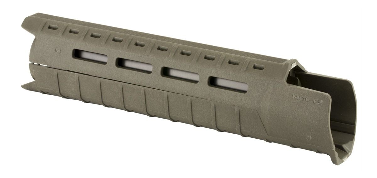 Magpul MAG551-ODG MOE SL Mid-Length Handguard AR-Platform Green Polymer