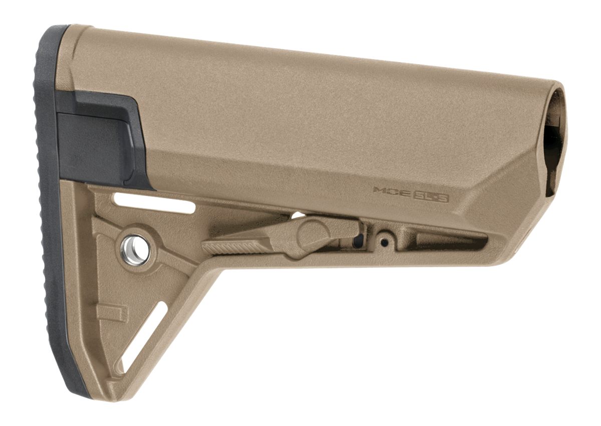 Magpul MAG653-FDE MOE SL-S Carbine Stock Flat Dark Earth Synthetic for AR-1 view 2