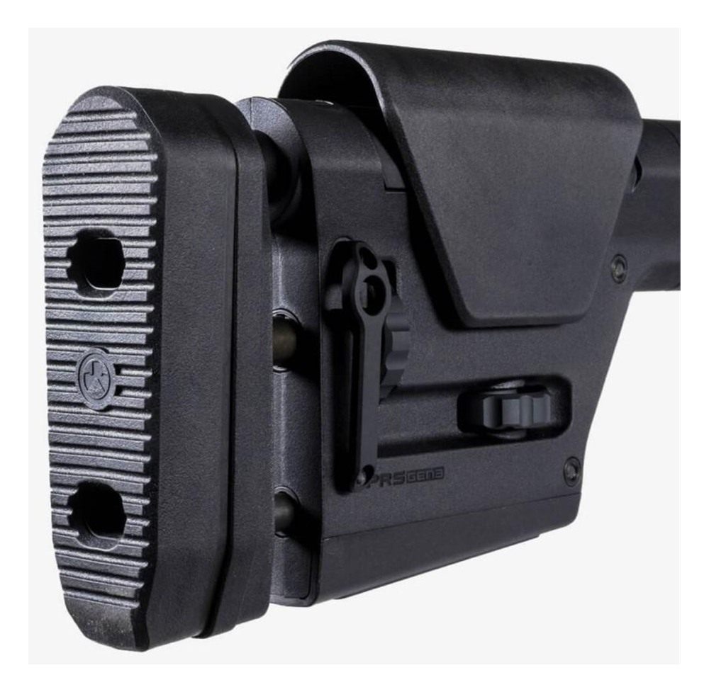 Magpul MAG672-BLK PRS Gen3 Precision Stock Black Synthetic Fixed Adjustable view 2