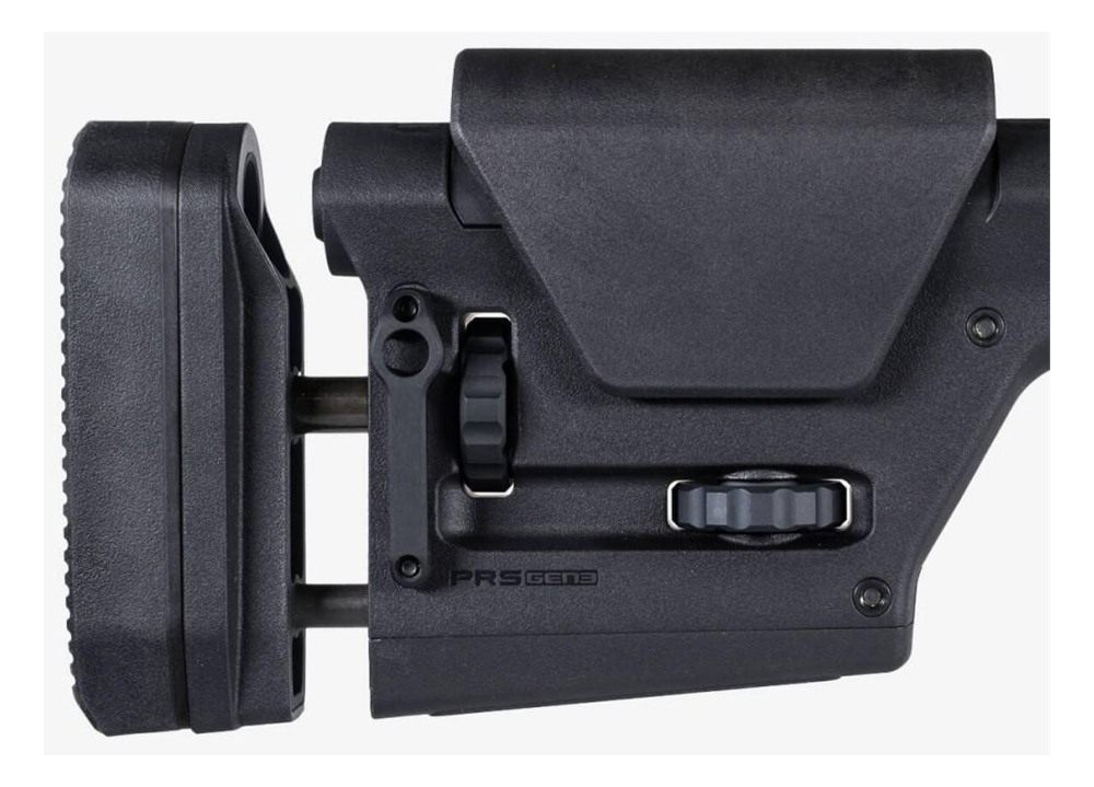 Magpul MAG672-BLK PRS Gen3 Precision Stock Black Synthetic Fixed Adjustable view 3