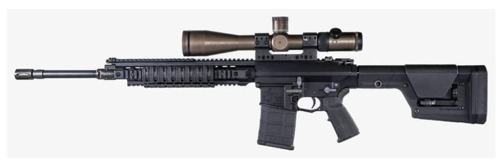 Magpul MAG672-BLK PRS Gen3 Precision Stock Black Synthetic Fixed Adjustable view 4