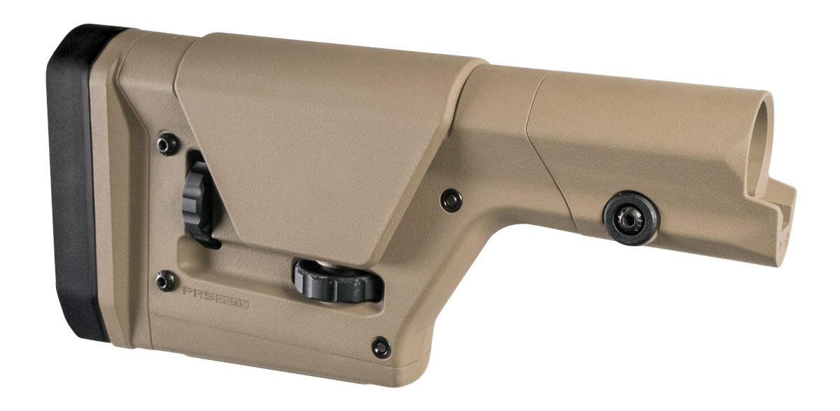 Magpul MAG672-FDE PRS Gen3 Precision Stock Fixed Adjustable Comb Flat Dark