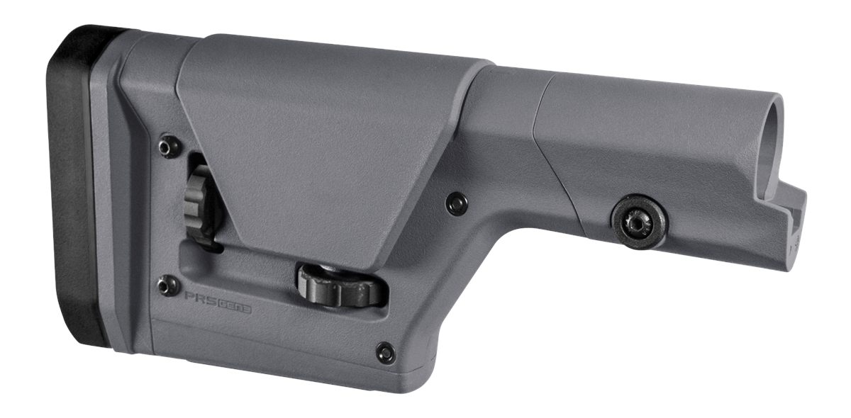 Magpul MAG672-GRY PRS Gen3 Precision Stock Fixed Adjustable Comb Stealth Gr