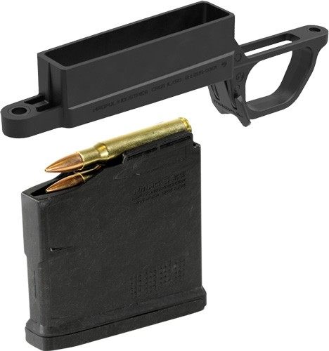 Magpul MAG569-BLK Bolt Action Well Hunter 700L Stock Made of Polymer w/ Bla view 3