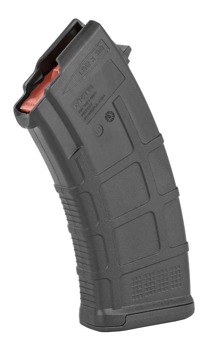Magpul PMAG 20 AK/AKM MOE Rifle Magazine Black Fits AK-47/AKM 7.62X39mm 20/
