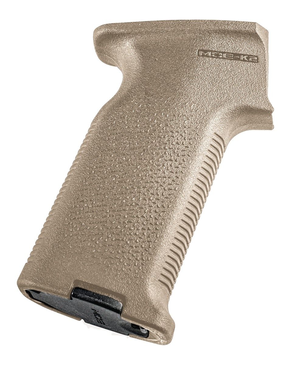 Magpul MAG683-FDE MOE-K2 Grip Aggressive Textured Flat Dark Earth Polymer f