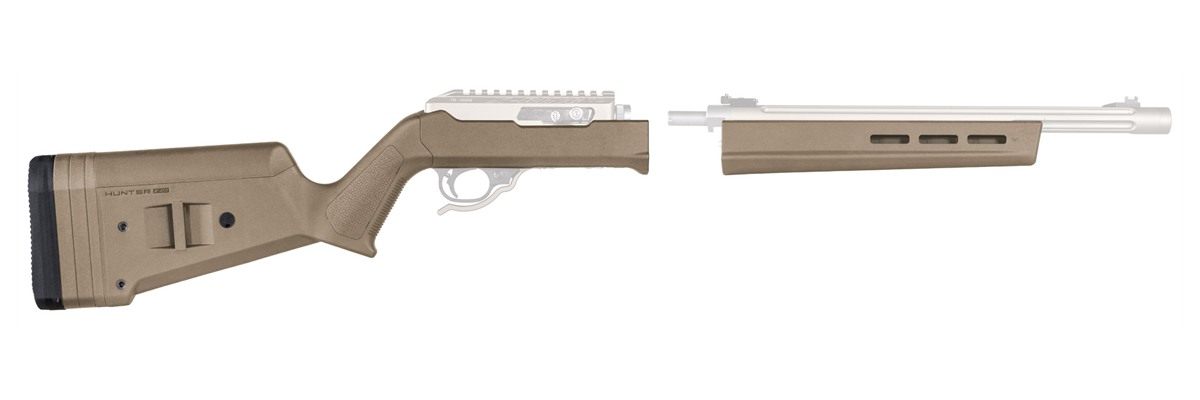 Magpul MAG760-FDE Hunter X-22 Stock Fixed Adjustable Comb Flat Dark Earth S