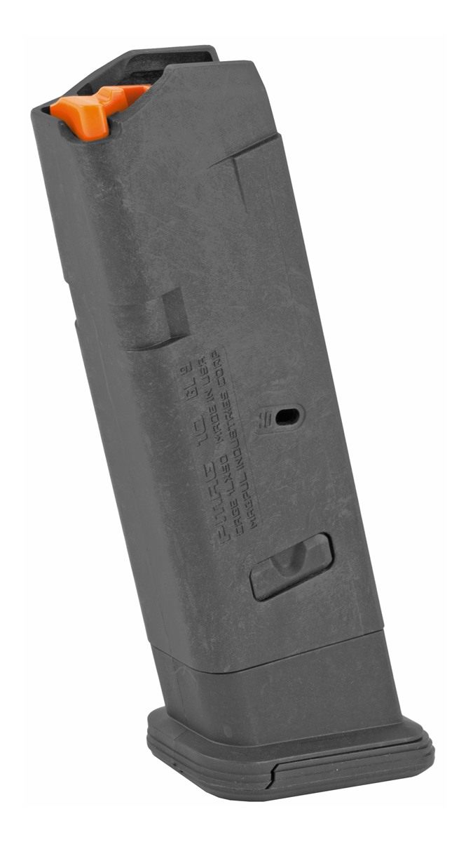 Magpul MAG801BLK PMAG Handgun Magazine Black For Glock Model 17 9mm Luger 1