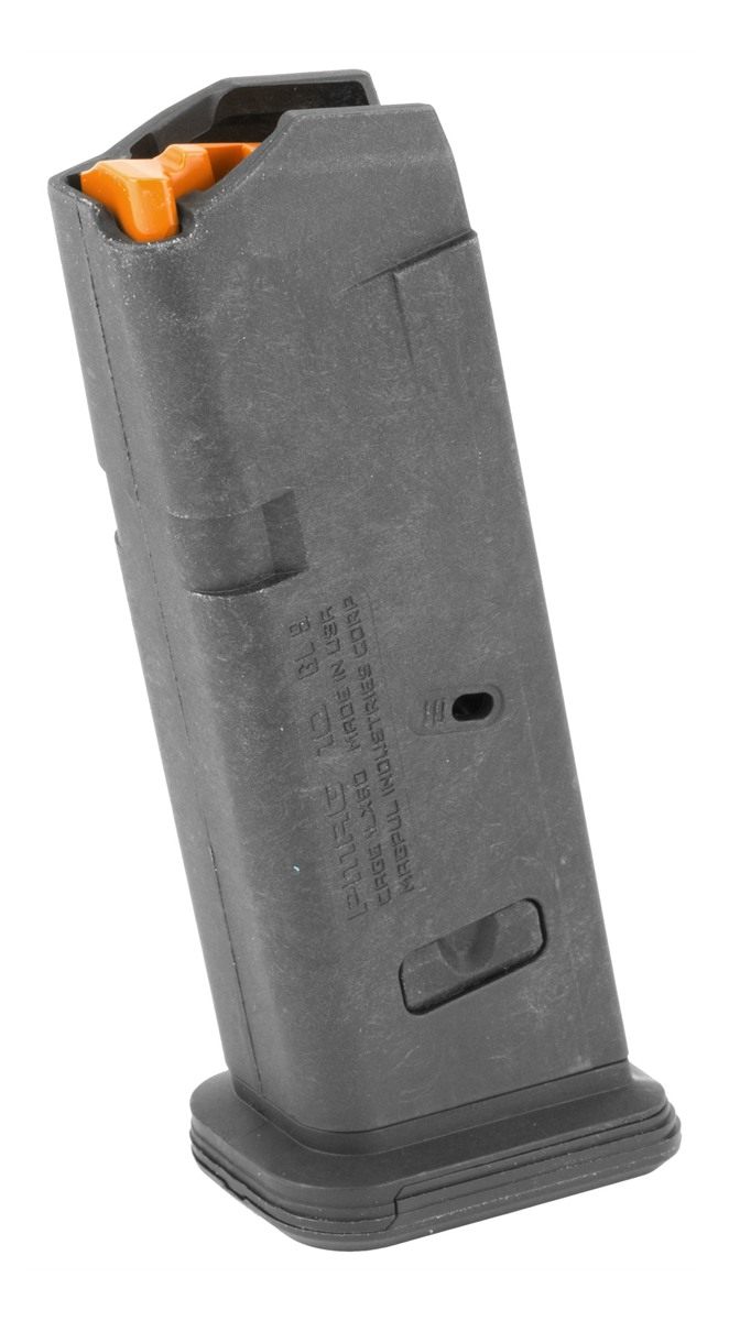 Magpul MAG907BLK PMAG 10 GL9 Handgun Magazine Black For Glock 19 9mm Luger