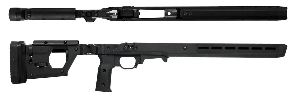 Magpul MAG802-BLK Pro 700 Stock Folding Black Synthetic for Remington SA view 2