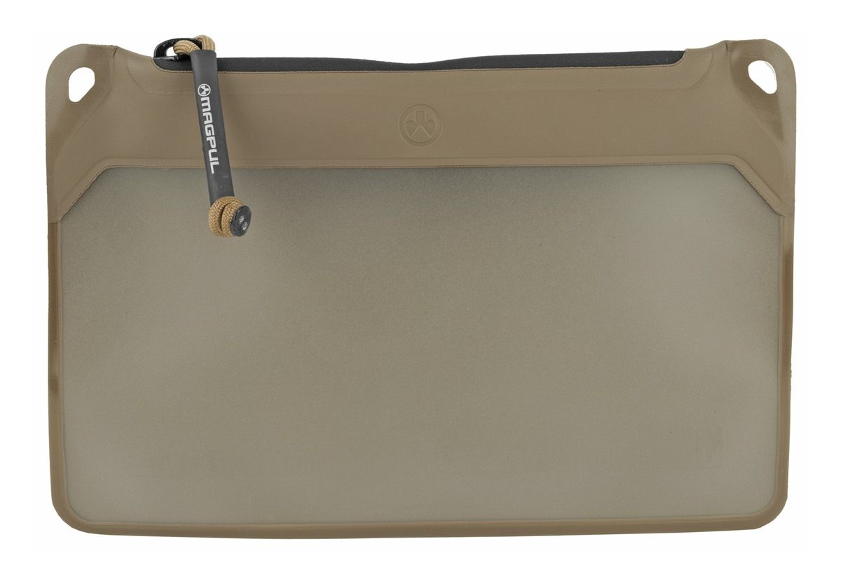 Magpul Daka Window Pouch Zippered Tactical Range Tool and Gear Bag, Flat Da