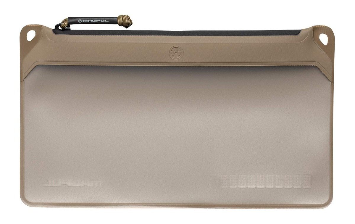 Magpul Daka Window Pouch Zippered Tactical Range Tool and Gear Bag, Flat Da view 2