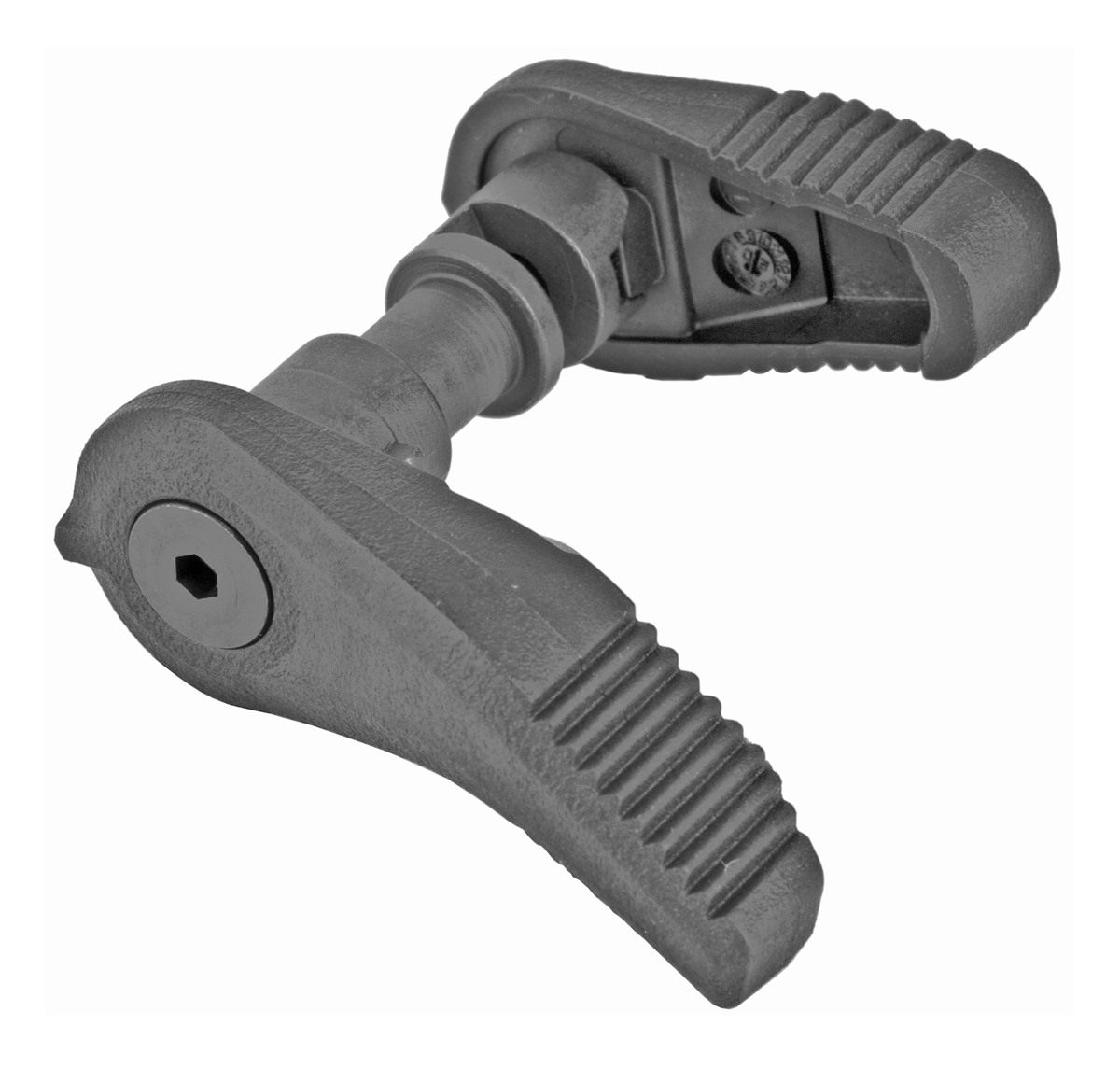 Magpul MAG1071-BLK MOE Enhanced Selector Kit made of Polymer with Black Fin