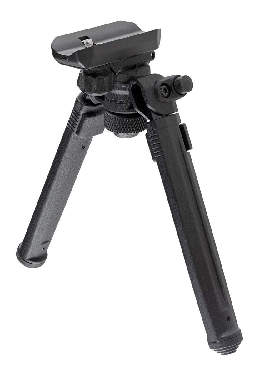 Magpul Rifle Bipod Gun Rest for Hunting and Shooting, Sling Stud QD, Black view 3