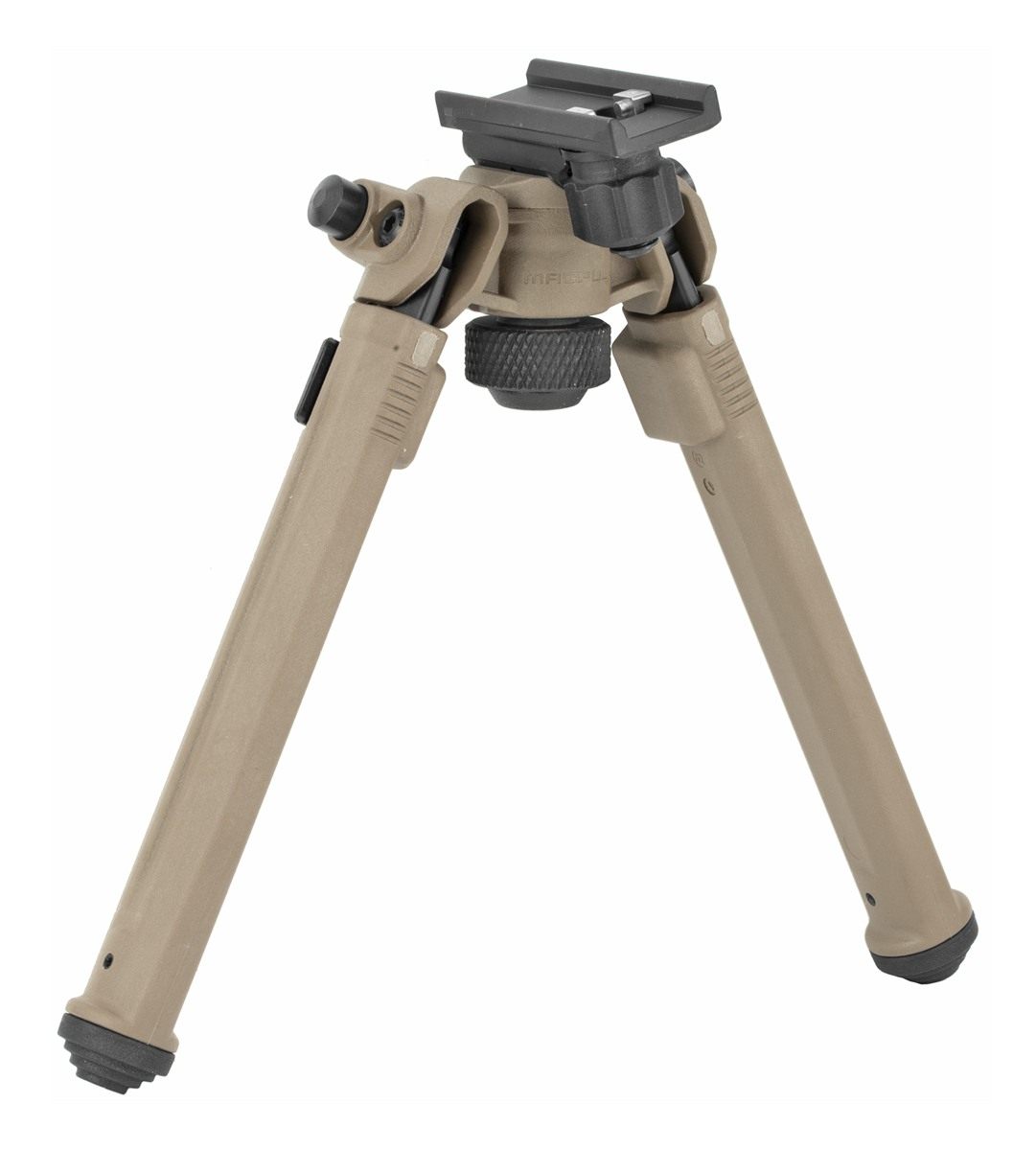 Magpul Rifle Bipod Gun Rest for Hunting and Shooting, Sling Stud QD, Flat D