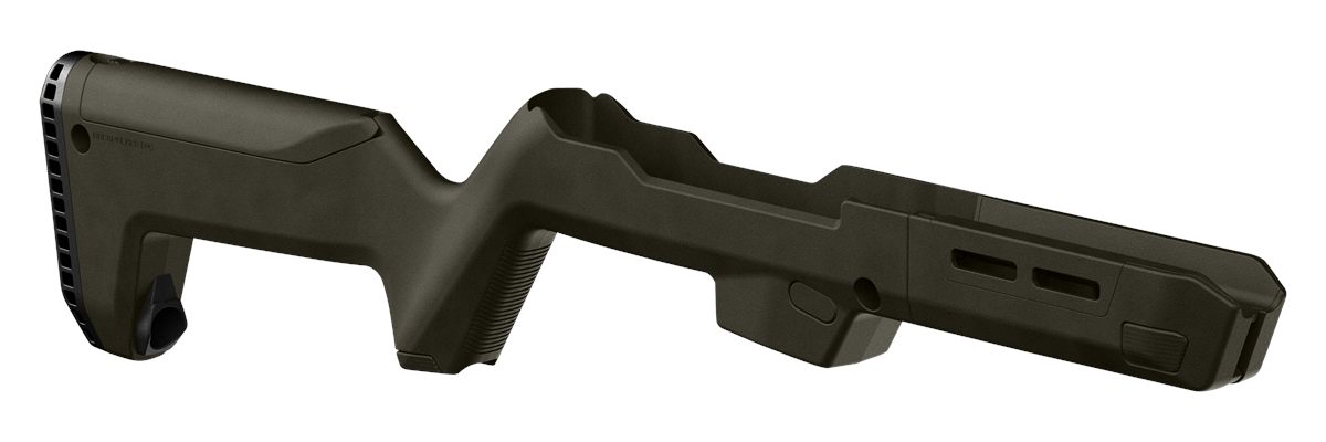 Magpul MAG1076-ODG PC Backpacker Green Synthetic Ruger Carbine Stock