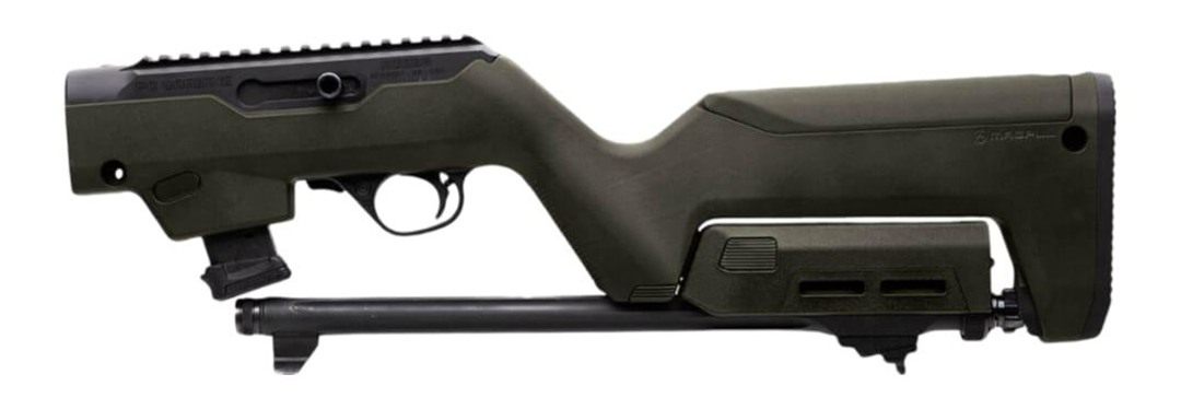 Magpul MAG1076-ODG PC Backpacker Green Synthetic Ruger Carbine Stock view 3