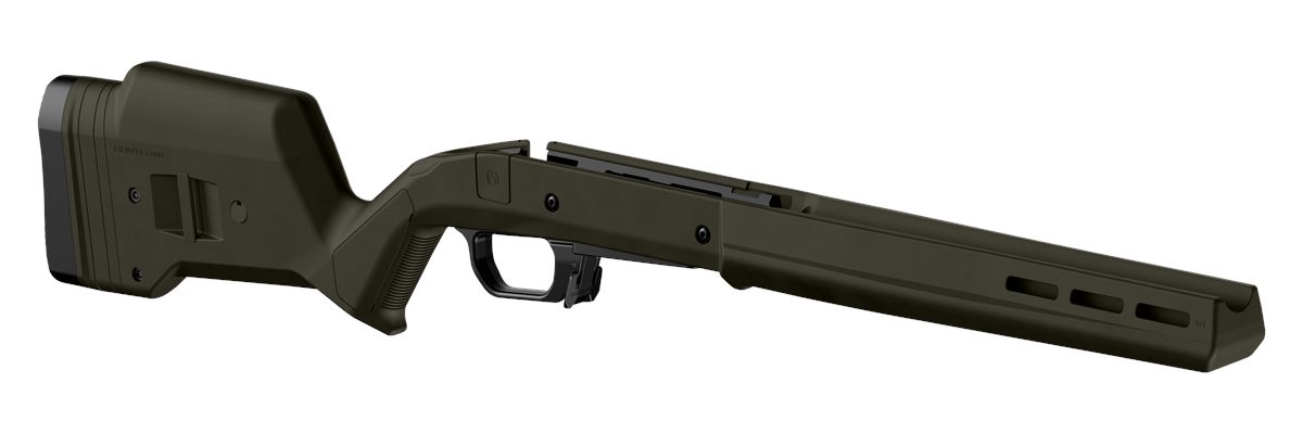 Magpul MAG1069-ODG-RT Hunter 110 Stock Fixed with Aluminum Bedding Adjustab