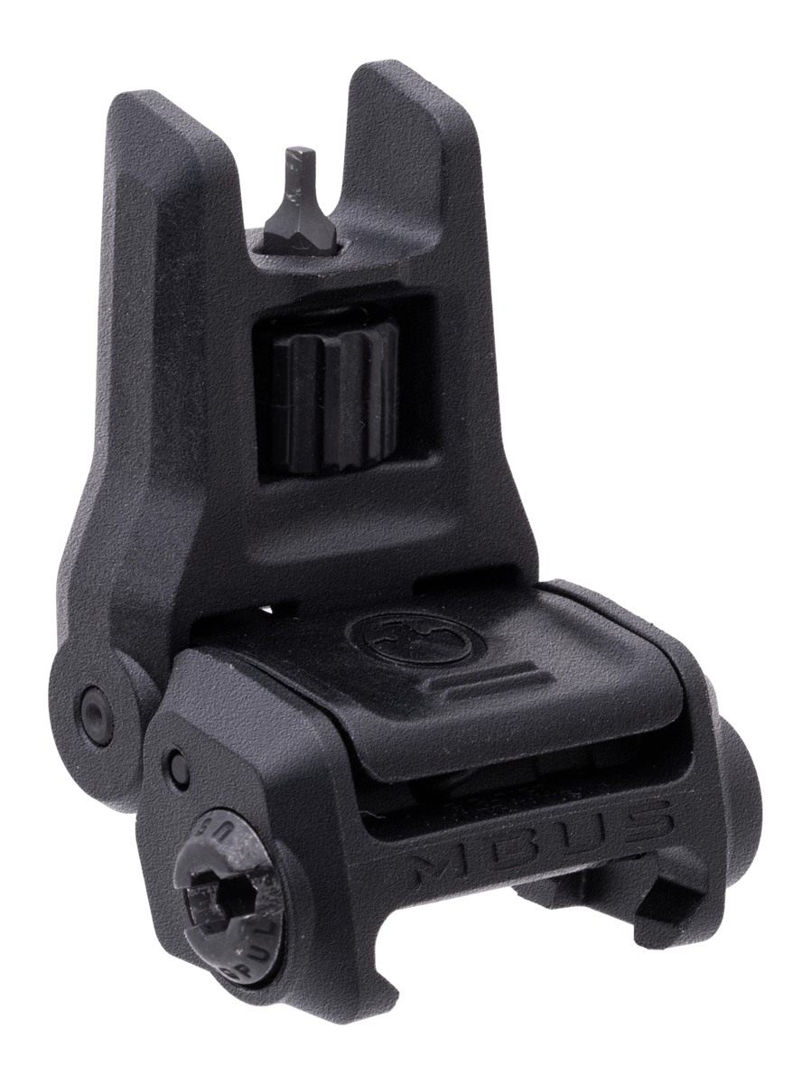 Magpul MAG1166-BLK Mbus 3 Sight Front Black Flip Up AR-10/AR-15/M4/M16/M110