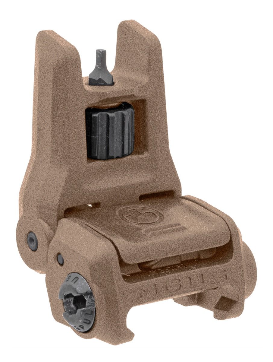 Magpul Mbus 3 Flip-Up Backup Iron Sights, Flat Dark Earth, Front