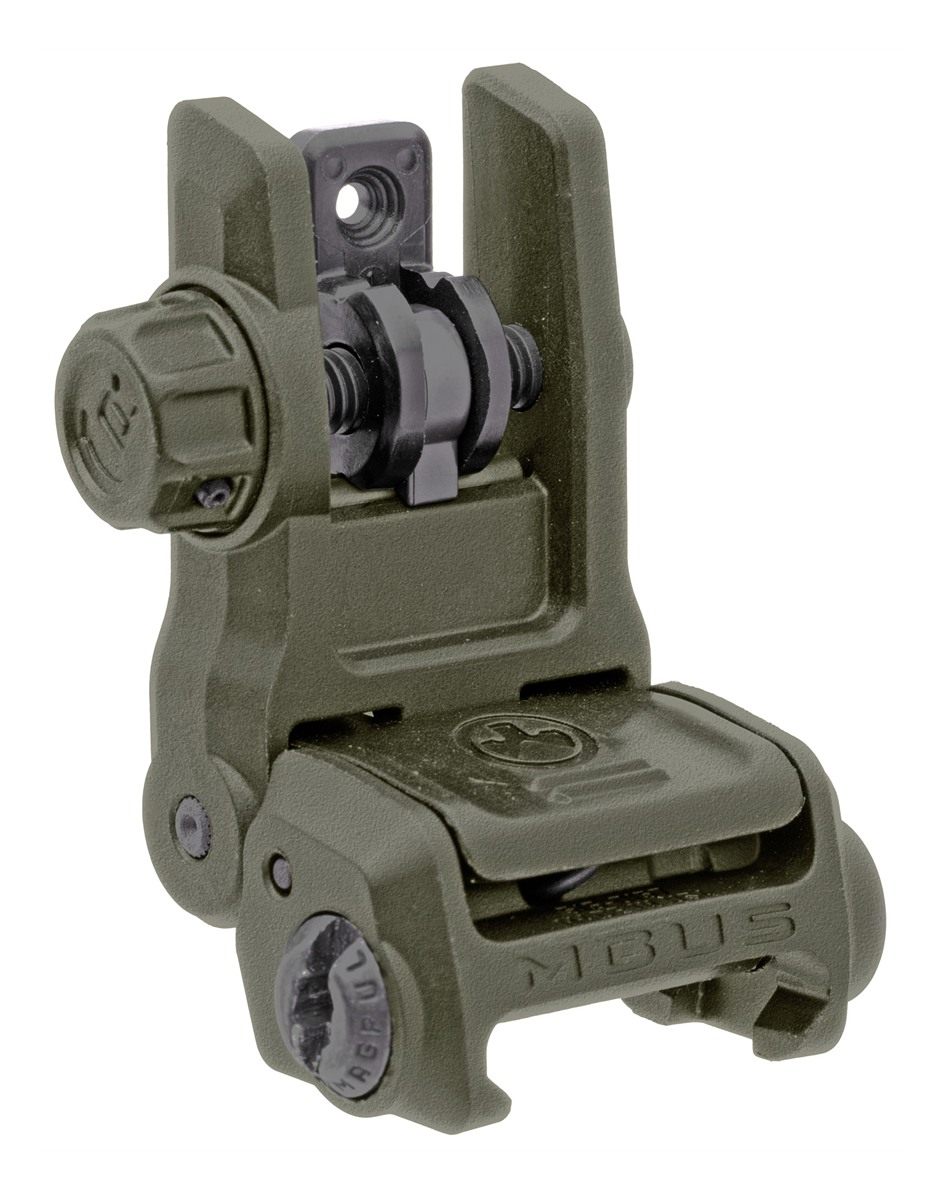 Magpul Mbus 3 Flip-Up Backup Iron Sights, Olive Drab Green