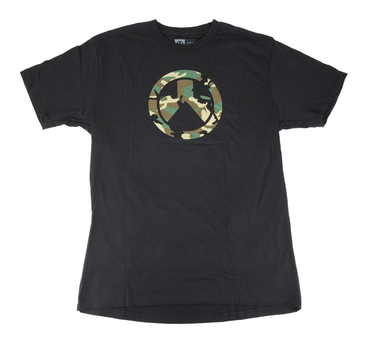 Magpul MAG1225-001-XL Woodland Camo Black Cotton/Polyester Short Sleeve view 2