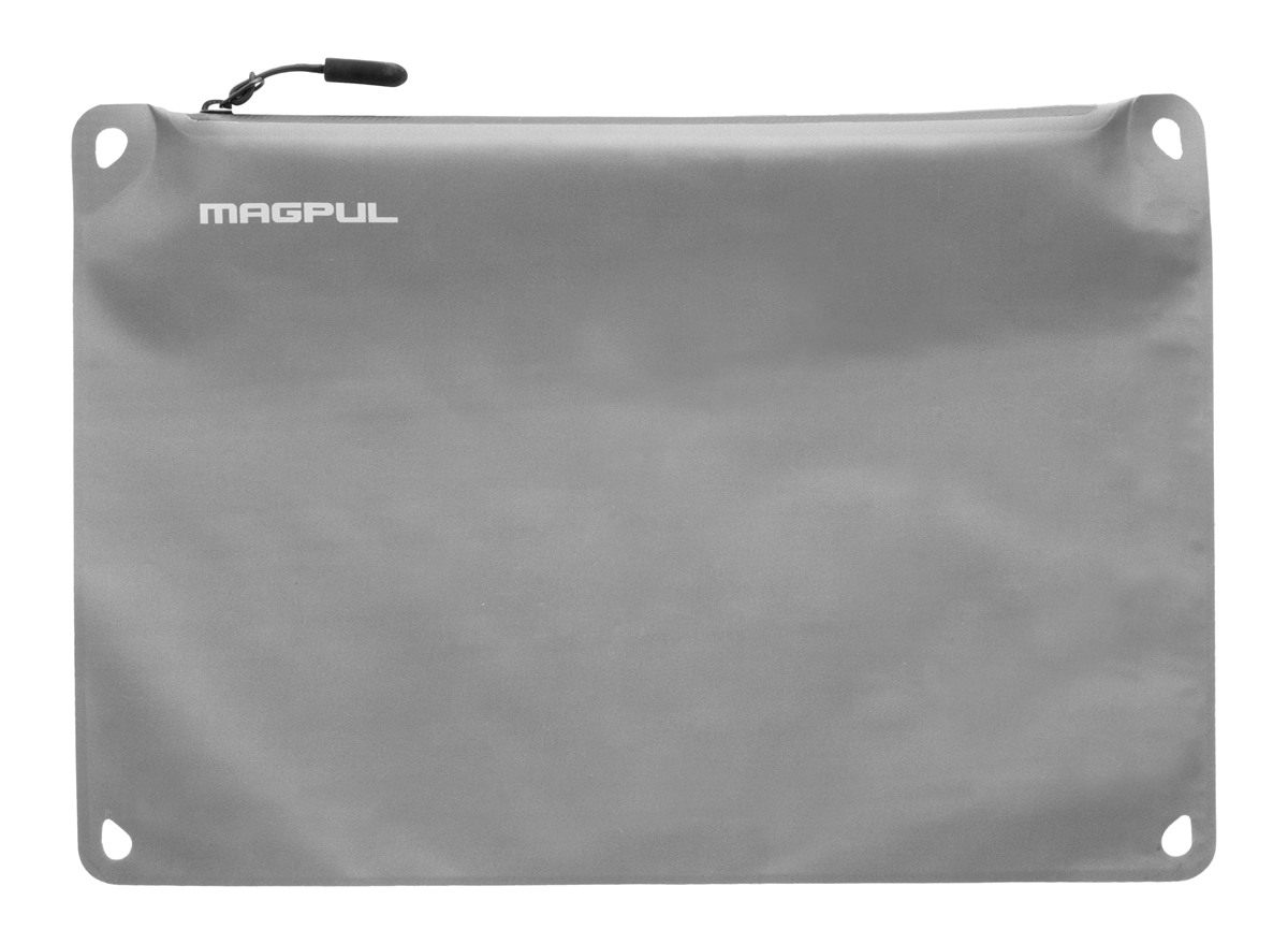 Magpul Daka Lite Pouch Zippered Tactical Range Tool and Gear Bag, Gray, Lar