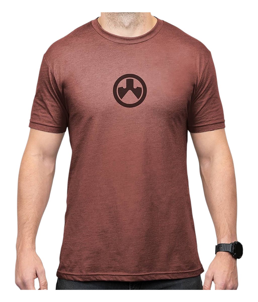 Magpul MAG1115-613 Icon Redrock Heather Cotton/Polyester Short Sleeve XL