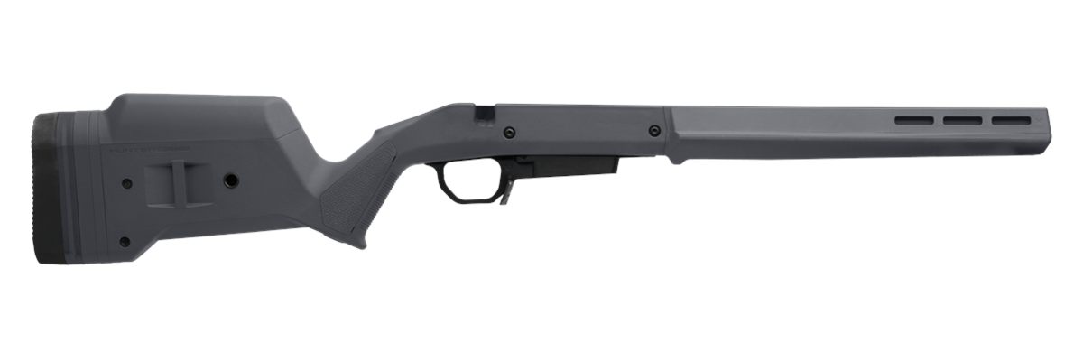 Magpul MAG1207GRY Hunter American Stock Gray Adjustable Synthetic with Alum