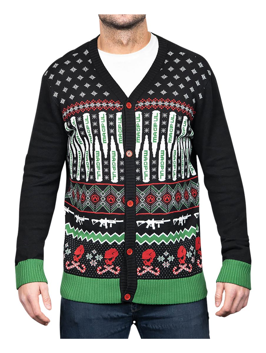 Magpul MAG1198-9693X Krampus Christmas Sweater Multi Color Long Sleeve 3XL