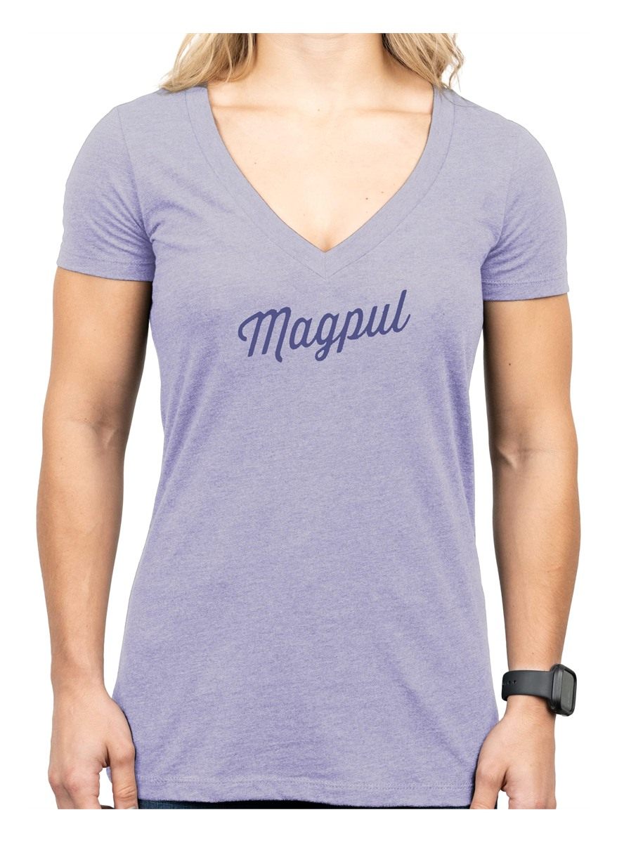 Magpul Women's Short Sleeve T-Shirt, Rover Orchid Heather