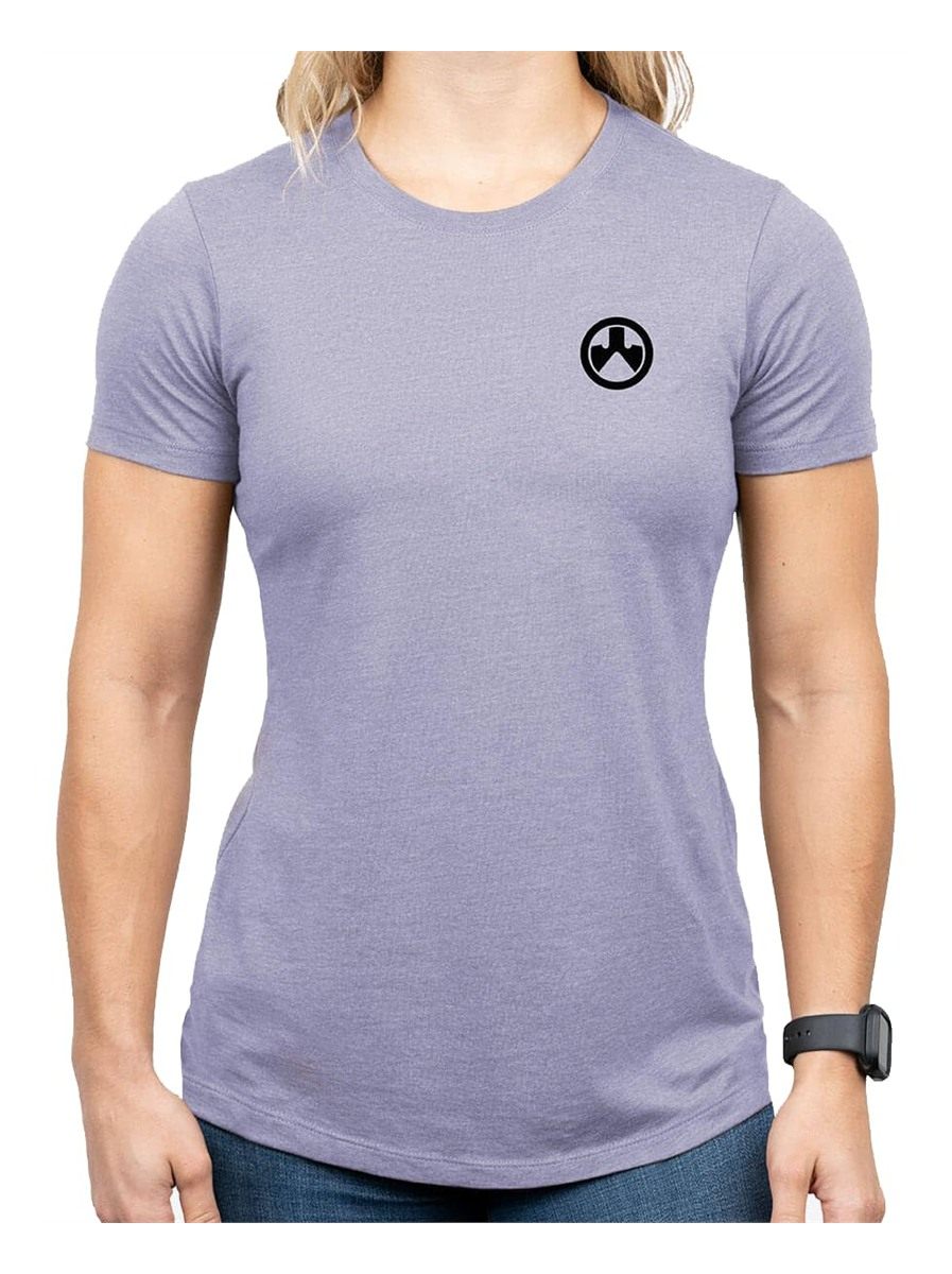 Magpul Women's Short Sleeve T-Shirt, Groovy Orchid Heather