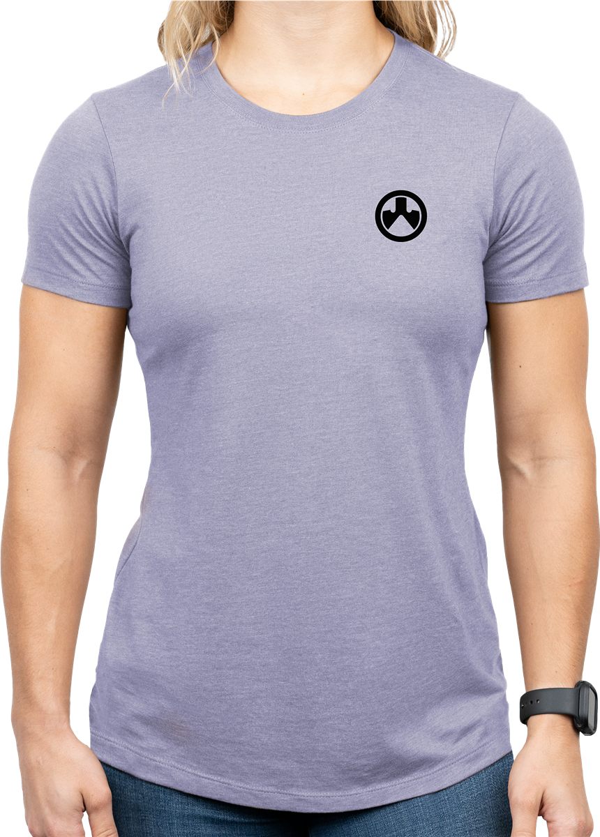 Magpul Women's Short Sleeve T-Shirt, Groovy Orchid Heather view 2