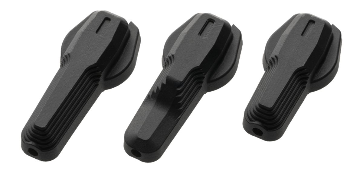 Magpul MAG1254-BLK ESK Safety Selector Black Polymer/Steel, Ambi 60/90 Degr