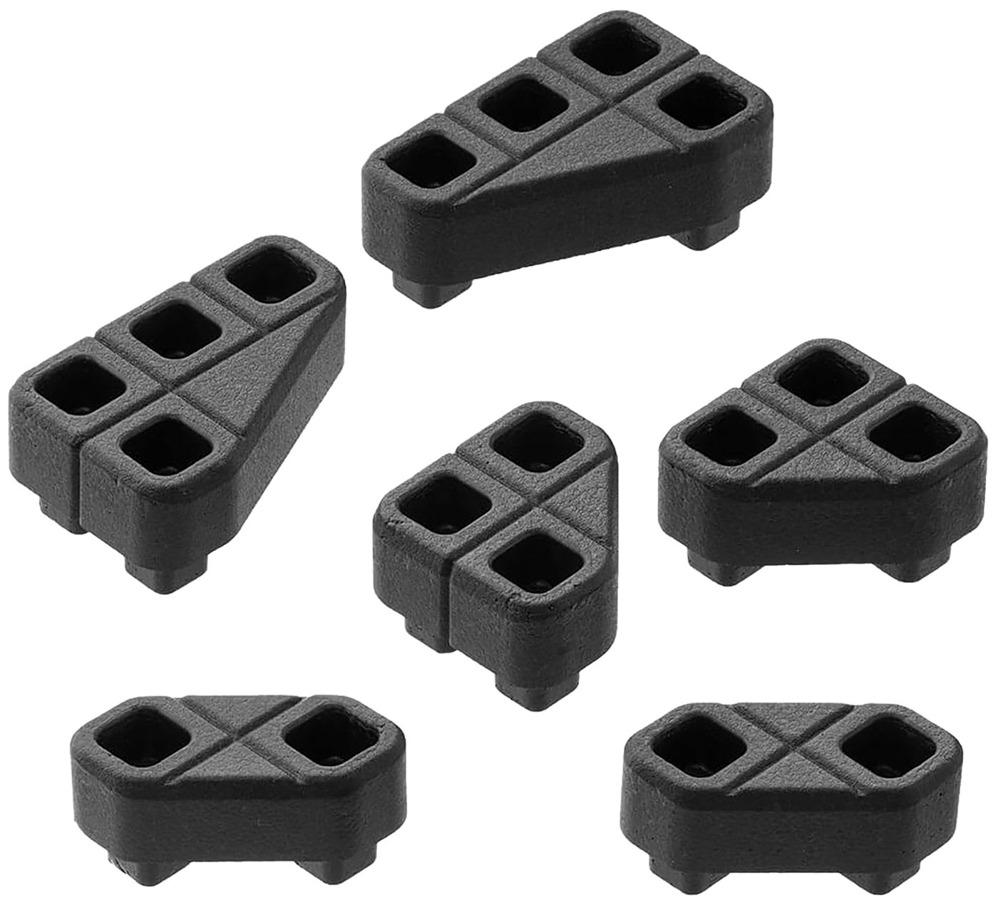 Magpul Daka Grid Angled Block Kit, Includes 2 45/90 30/60 and 45 Double