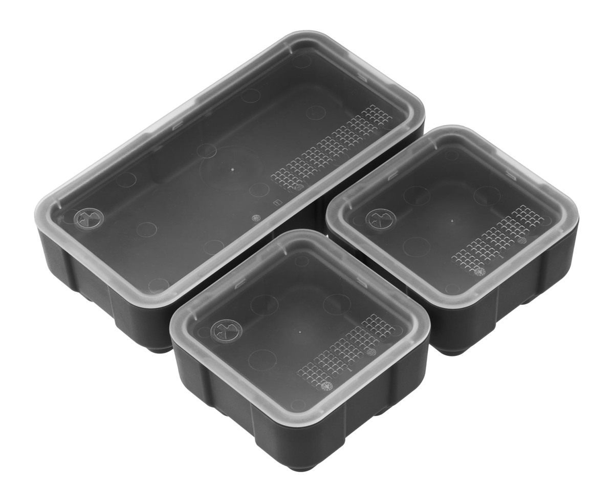 Magpul Daka Bins for Grid Organizer System, 2x2 and 2x4 Set, Black view 2