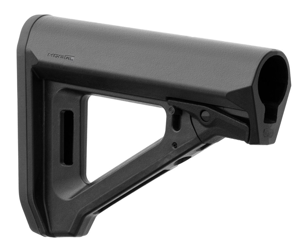 Magpul MAG1440BLK MOE RL Carbine Stock Black Fits AR10/AR15/M4/M16/M110/SR2