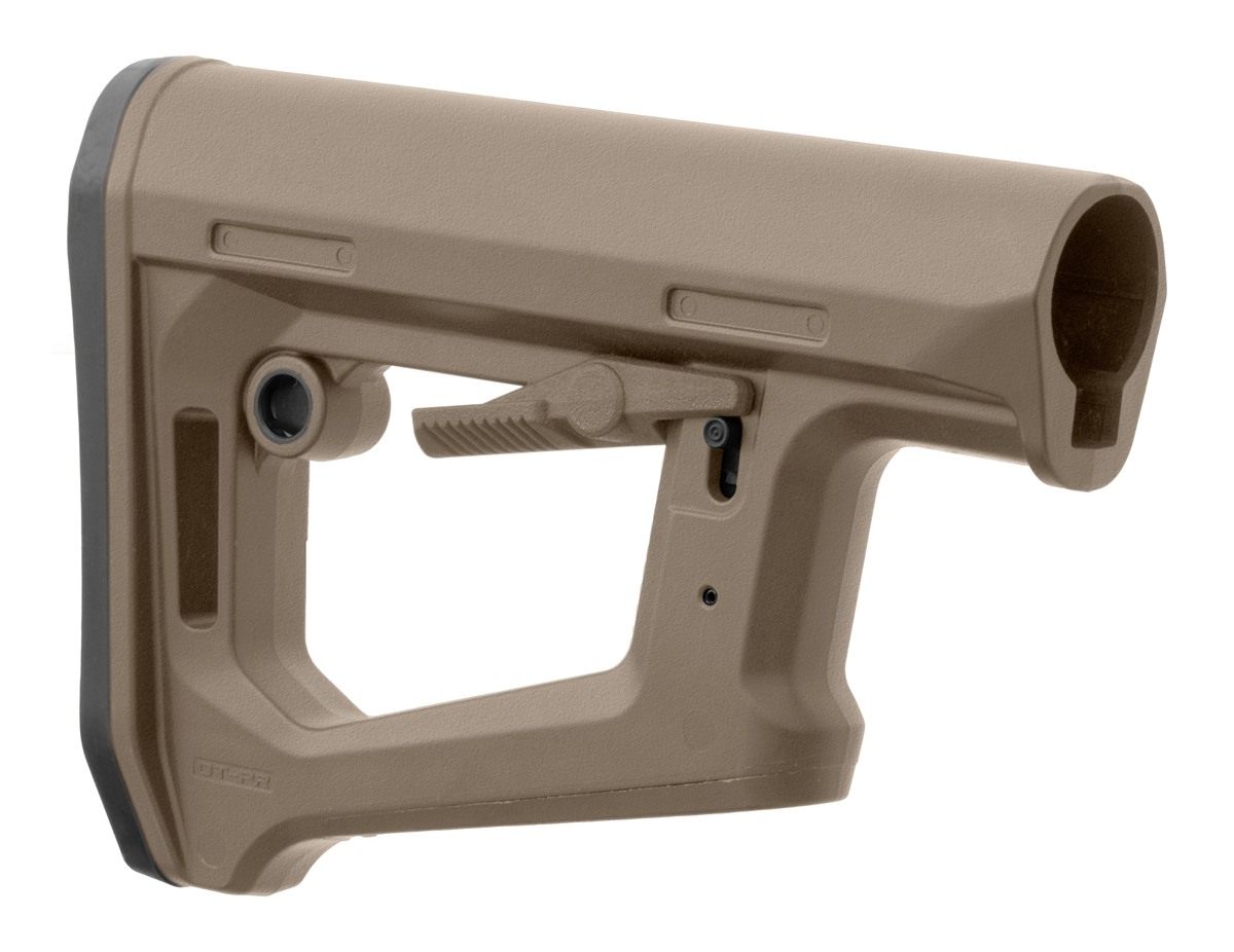 Magpul MAG1447FDE DT-PR Carbine Stock FDE Fits AR10/AR15/M4/M16/M110/SR25