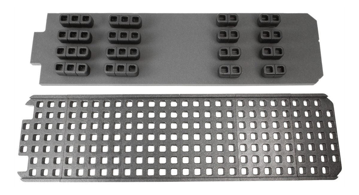 Magpul MAG1459BLK DAKA Grid Organizer Black Polypropylene view 2