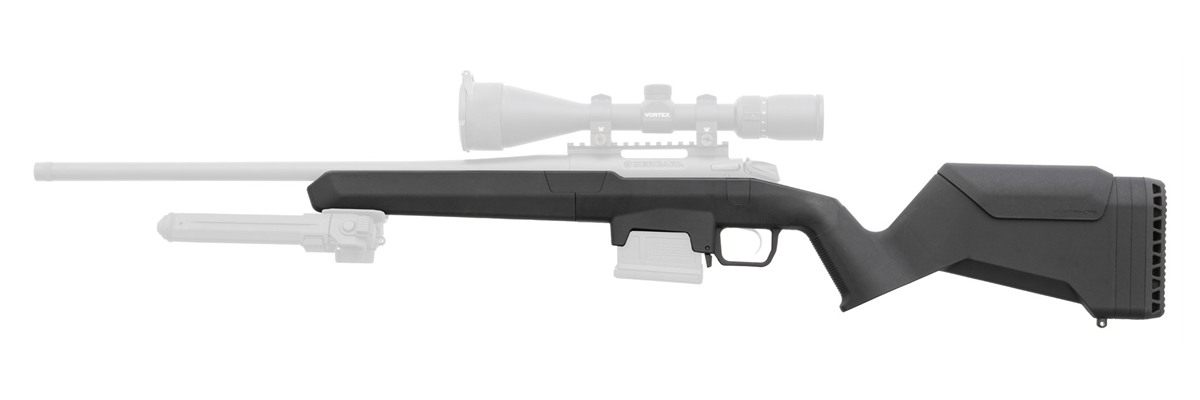 Magpul MAG1422-BLK Stock Black Fits Remington 700 Short Action view 2