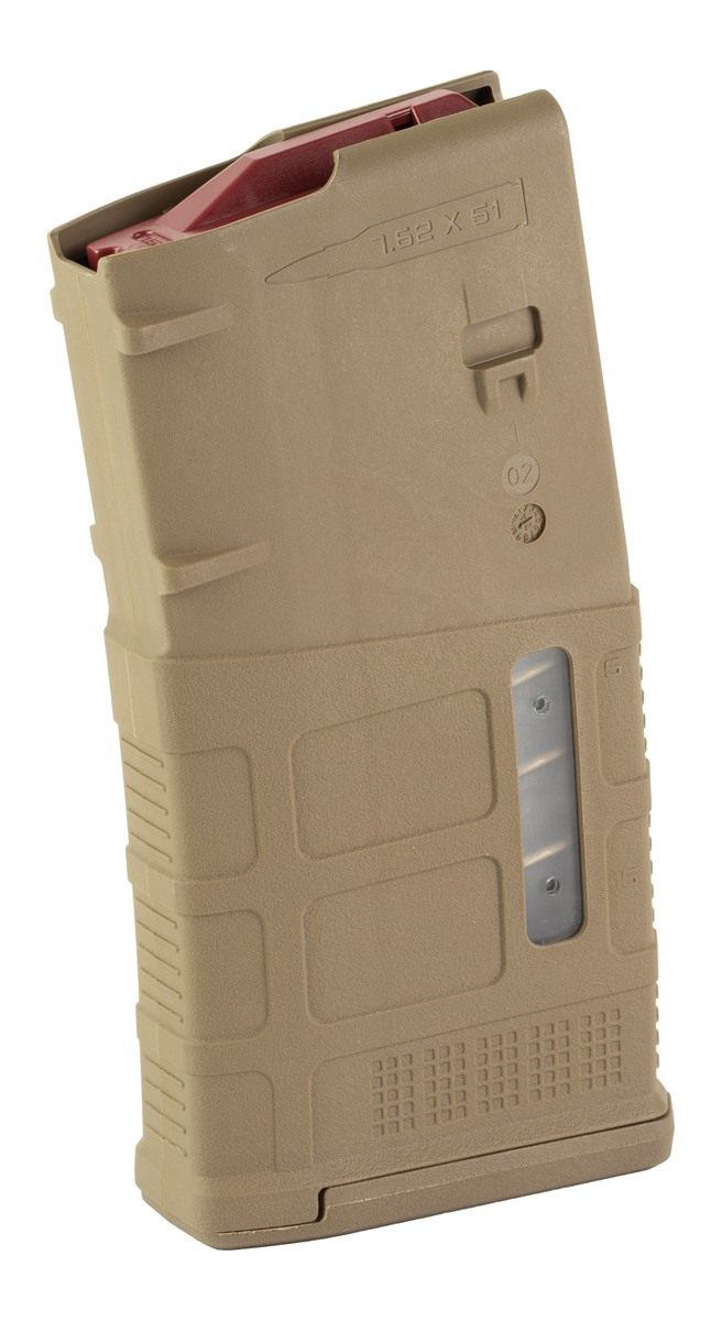 Magpul PMAG LR/SR Gen M3 for SR25/M110 Rifle Magazine Medium Coyote Tan 7.6