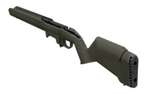 Magpul MAG1421ODG Hunter Lite Stock OD Green Fits Ruger American Short Acti view 2