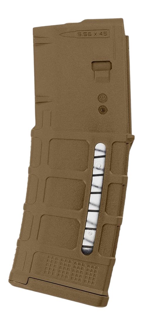 Magpul MAG556MCB PMAG Gen M3 Window 30rd 5.56x45mm/223 Rem Black Polymer