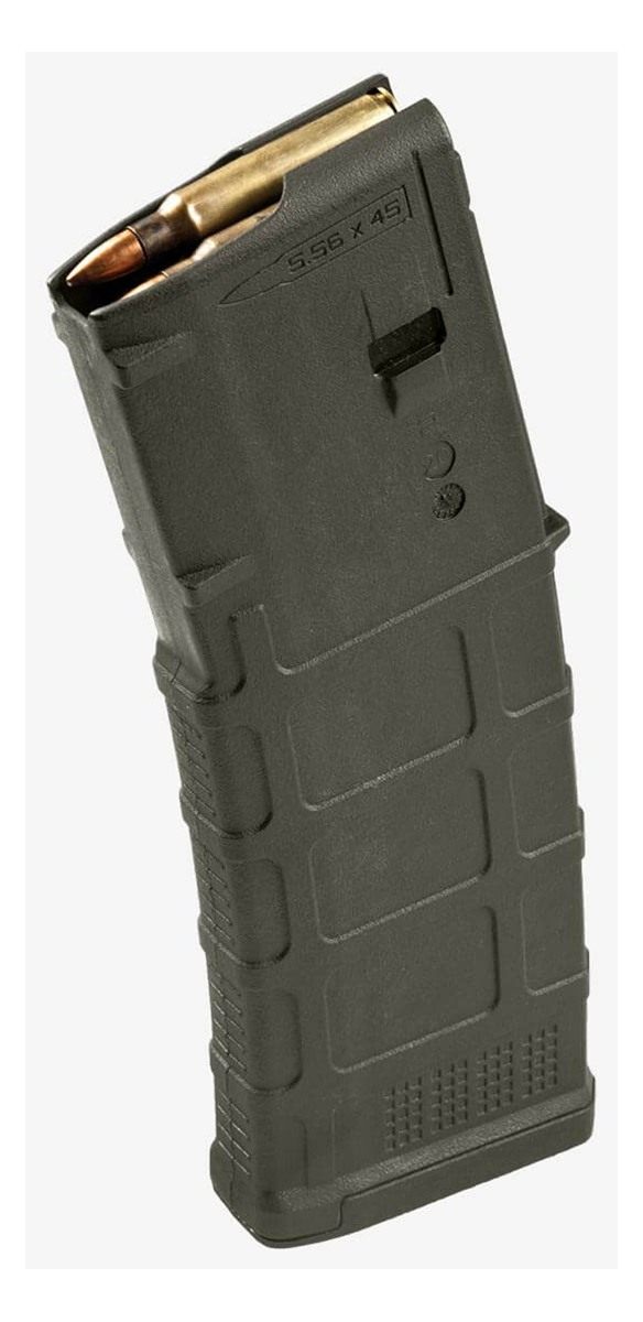 Magpul MAG557ODG PMAG GEN M3 30rd 5.56x45mm/223 Rem OD Green Polymer