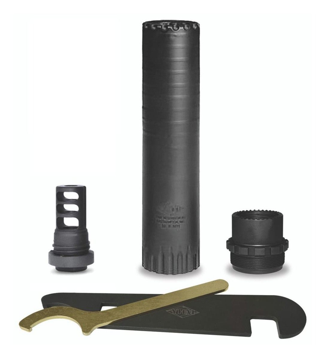 Yankee Hill Machine YHM Resonator R2 QD Suppressor .30 Cal Stainless Steel/